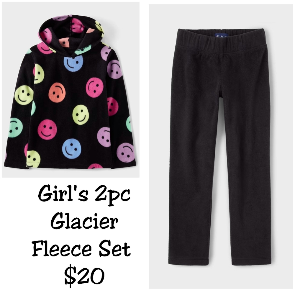 Girl's 2pc Glacier Fleece Set-XXL(16)